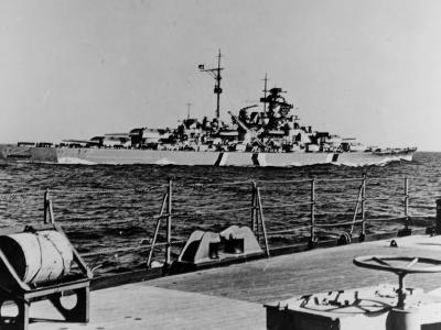 Battleship Bismarck in May 1941