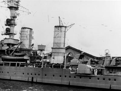 German cruiser Emden in Honolulu, February 1936 2