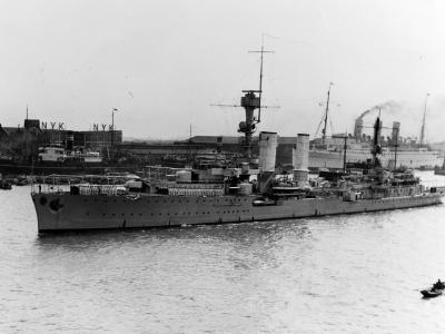 Emden in Shanghai, China 1931