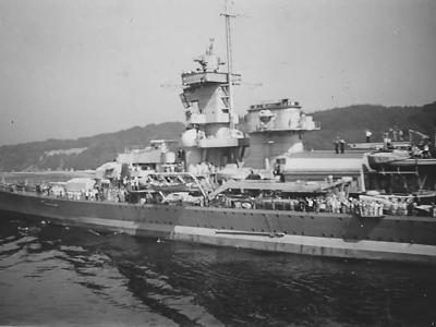 German cruiser Admiral Hipper