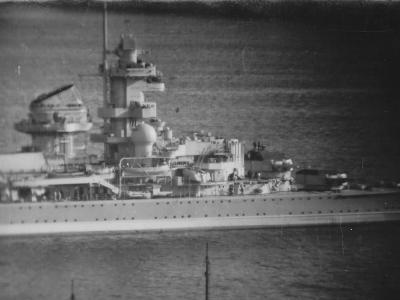 Heavy cruiser Admiral Hipper Kristiansand Norway 1942