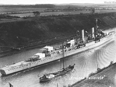 German cruiser Karlsruhe