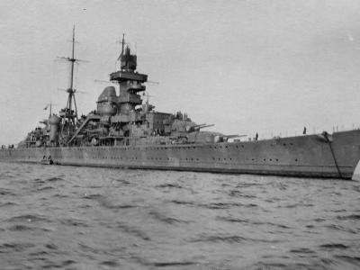 Heavy cruiser Prinz Eugen
