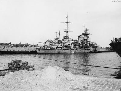 Prinz Eugen in Copenhagen Denmark 1945