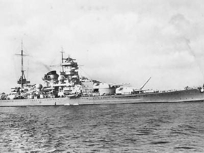 Kriegsmarine Battleship Scharnhorst