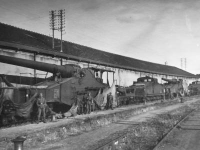 274 mm Mle 1917 Railway guns France