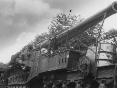 274 mm Mle 1917 railway gun