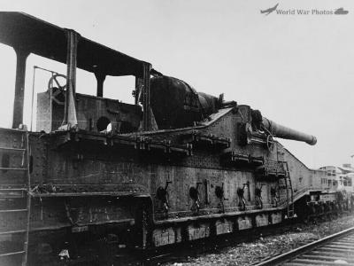 28 5cm K E 605 f German rail gun