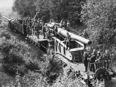 28 cm Kanone Eisenbahnlafette Schwere Bruno
