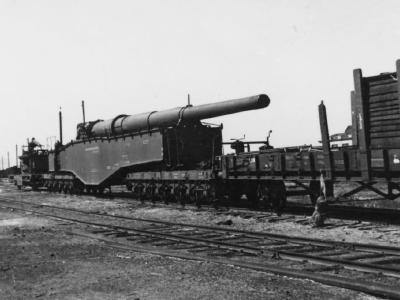 28 cm K5(E) Sewastopol Krim railway gun