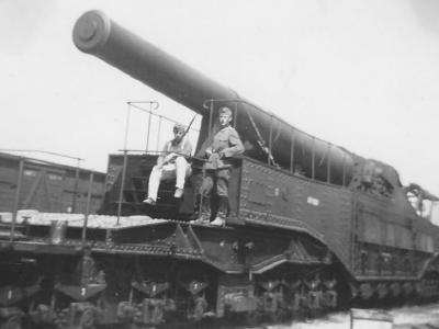 340 mm Mle 1912 railway artillery