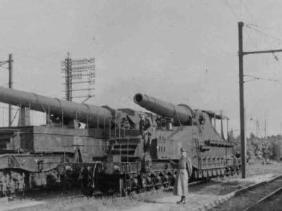 French railway guns 340mm Mle 1912 Schneider and 320mm Mle 1870 1940