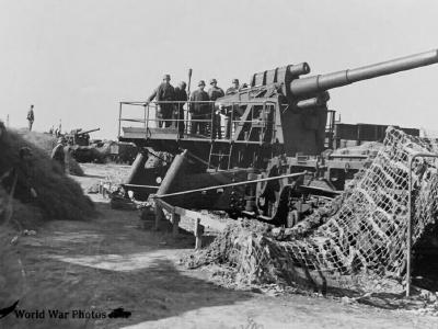German 15 cm rail ARTILLERY