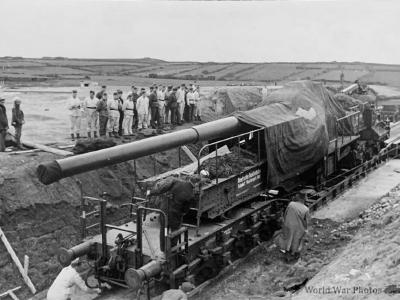 German 20 3 cm K E railROAD gun
