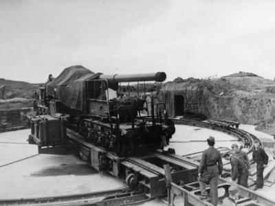 German 20,3 cm L/60 Eisenbahngeschutz railway gun