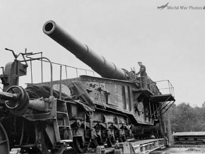 rail gun Kurze Bruno 28cm