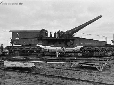 rail gun Kurze Bruno 28cm