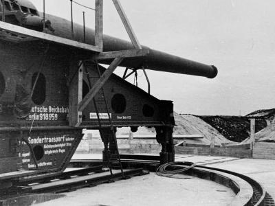 rail gun exFrench 34 cm K-W E 674f