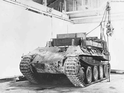 Captured Bergepanther