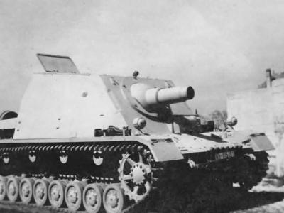 Prototype of Sturmpanzer IV