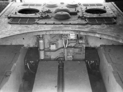 E-100 rear deck