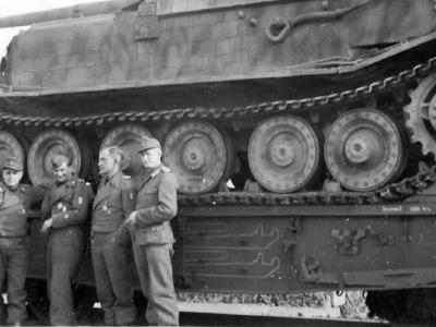 Elefant with Zimmerit of the Schwere Panzerjäger-Abteilung 653