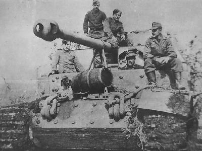 Elefant number 114 of the 1/653 Schwere Panzerjäger-Abteilung Italy March 1944
