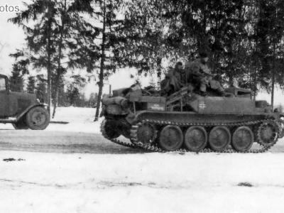 Panzer II Flamingo winter
