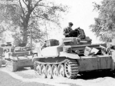 Panzerkampfwagen II Flamm Ausf. A of the 101 Panzer (flamm) Abteilung, June 1941