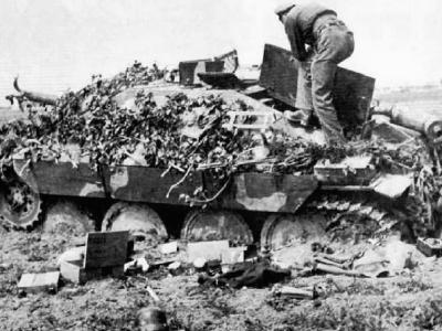 destroyed Jagdpanzer Hetzer