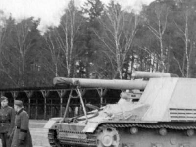 Hummel self propelled 150mm heavy field howitzer