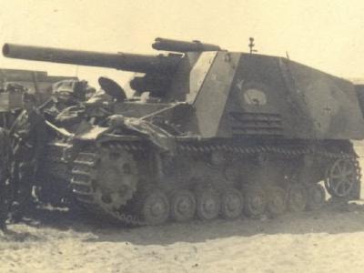 Hummel german 150 mm howitzer