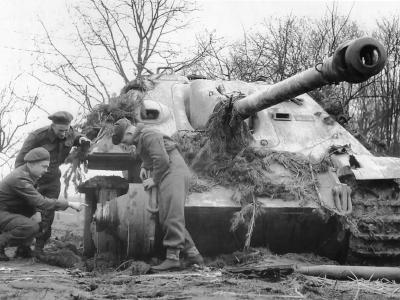 Jagdpanther of the schwere Panzerjäger-Abteilung 655 March 1945