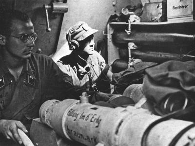 Jagdpanther interior