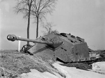 Jagdpanther winter