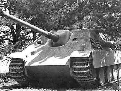 Jagdpanzer V Jagdpanther of the schwere Panzerjager Abteilung 654