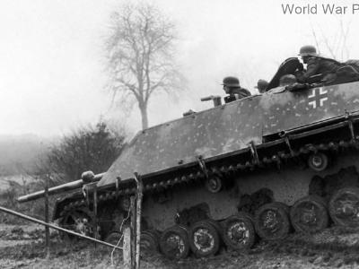 Panzer IV/70 of the KG Hansen near Poteau