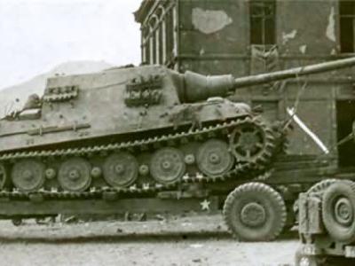 Jagdtiger of the Schwere Panzerjäger-Abteilung 653 tactical number 331