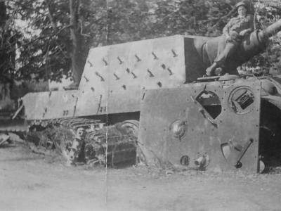 Jagdtiger 211 of the sPzJgAbt 653 Illertissen