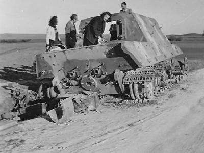 Jagdtiger number 233 of the schwere Panzerjager Abteilung 653
