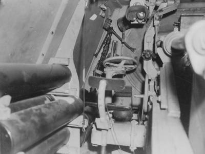 Jagdtiger interior left side