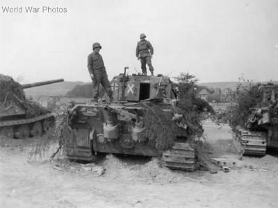 Captured Jagdtigers of the sPzJgAbt 512, Germany 1945