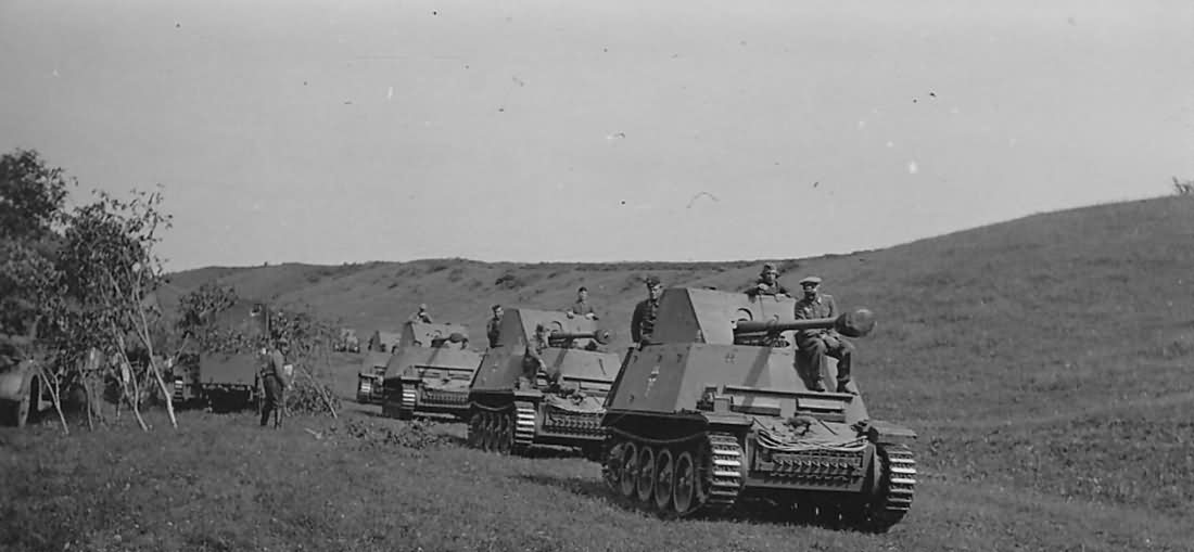 German Tank Destroyer 7,62cm PaK 36(r) Panzerjager Marder II Sd.Kfz .132