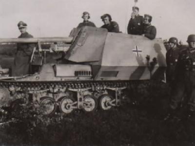 Marder I gun