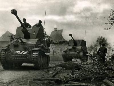 A column of Marder III