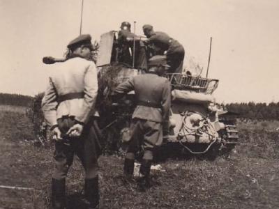 Marder III during field trials 33