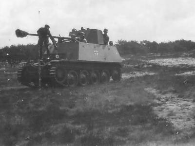 Marder II D German tank destroyer