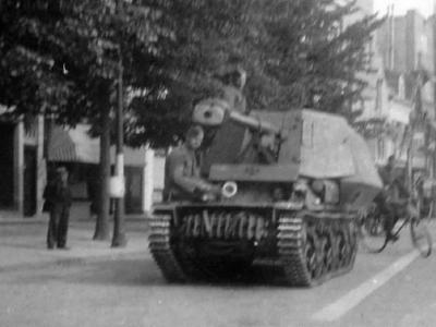 Marder I on street