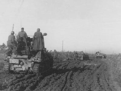 Panzerjager Marder III rear view