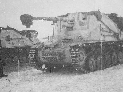 Panzerjager Marder II Sd.Kfz 131 winter camo